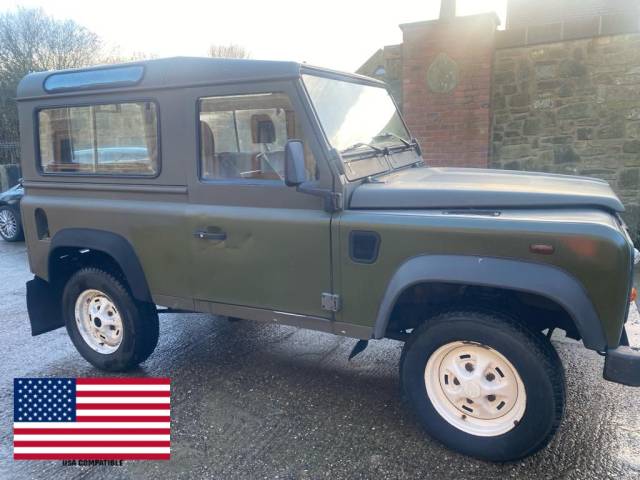 Land Rover Defender 90 2.0 STATION WAGON ***LHD USA EXPORT LHD*** Four Wheel Drive Diesel Green