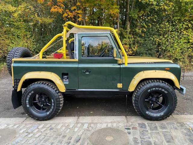 Land Rover Defender 90 2.5 90  COUNTY SOFT TOP **USA EXPORT  LHD *** 1993 Four Wheel Drive Diesel Green