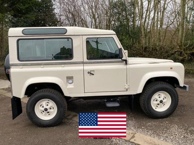 Land Rover Defender 90 2.0 County ***USA EXPORT LHD ***1986 Four Wheel Drive Diesel White
