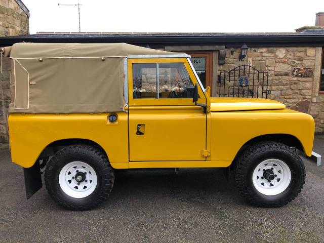Land Rover Series III 2.5 88 SWB 200 TDi Fitted Four Wheel Drive Diesel Inca Yellow